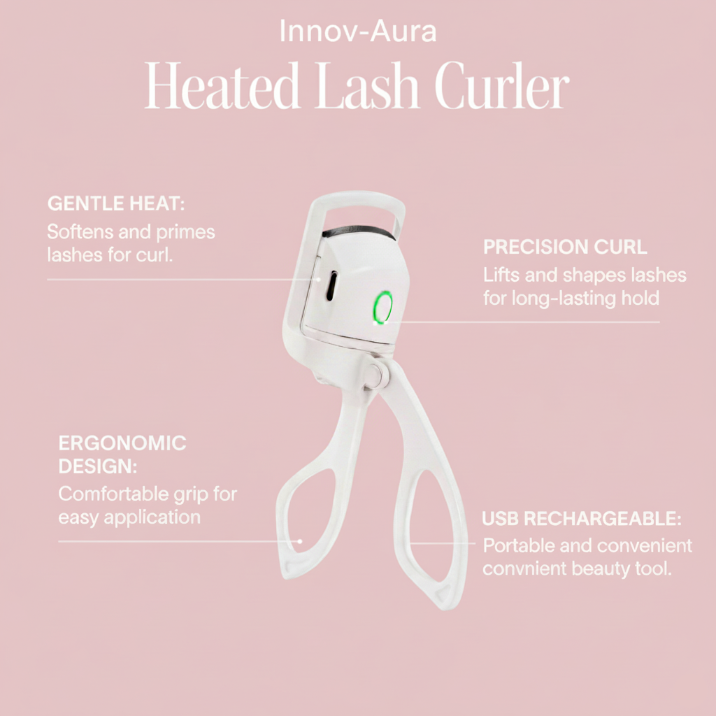 Innov-Aura™ Heated Eyelash Curler